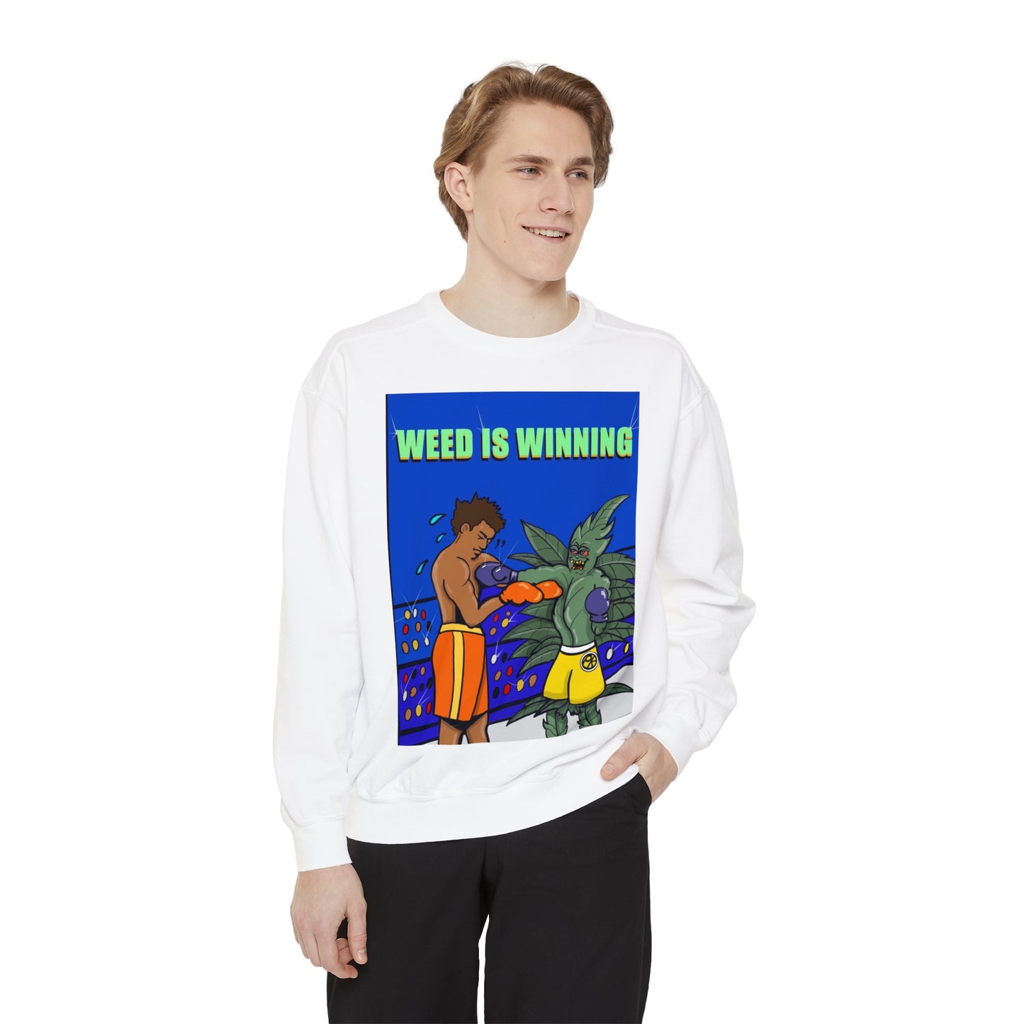 Unisex Garment-Dyed Sweatshirt