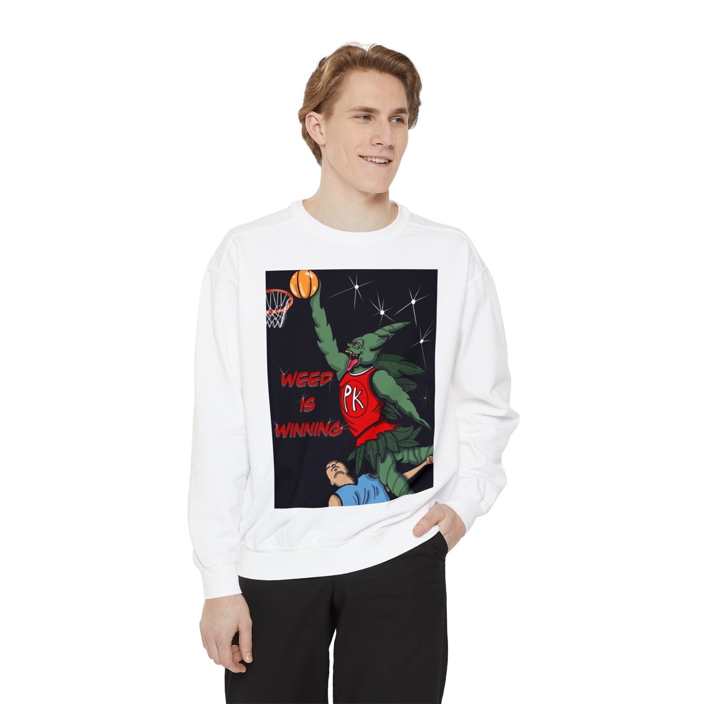 Unisex Garment-Dyed Sweatshirt