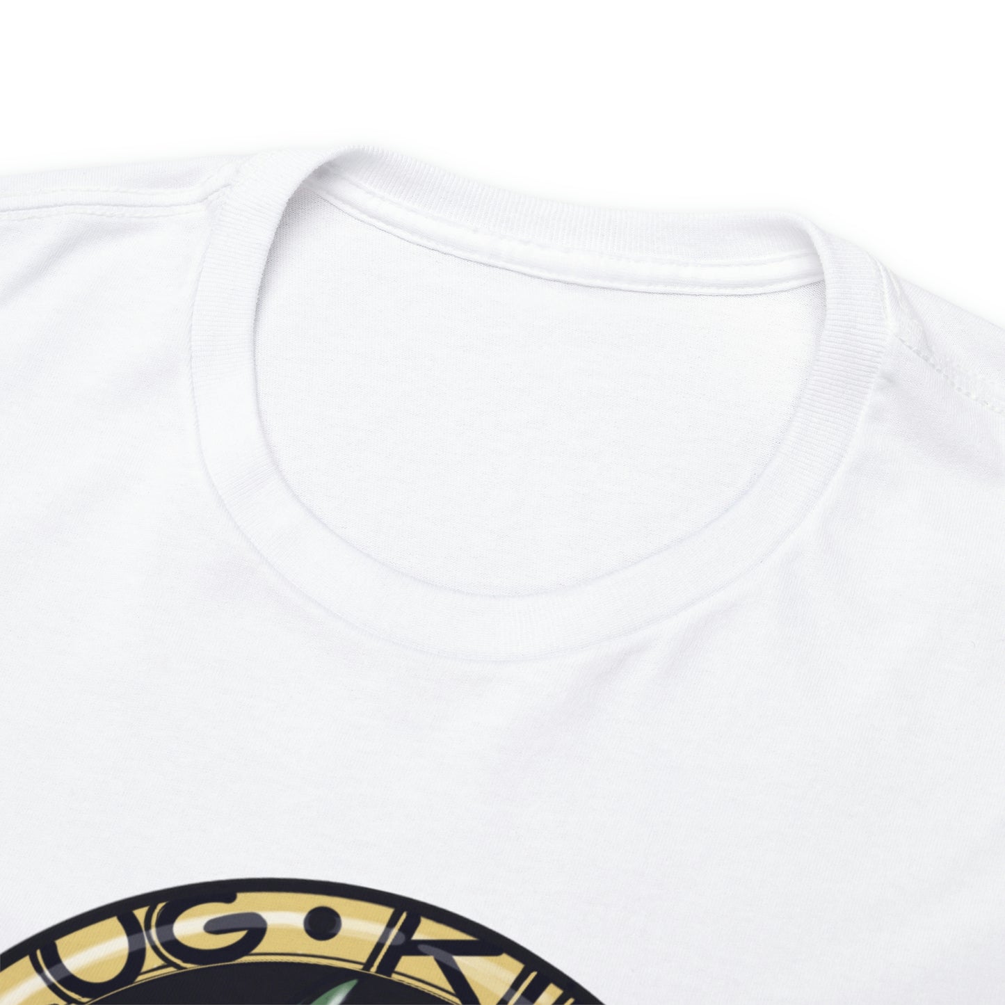 Plug King Funny Unisex Heavy Cotton T-Shirt WHITE