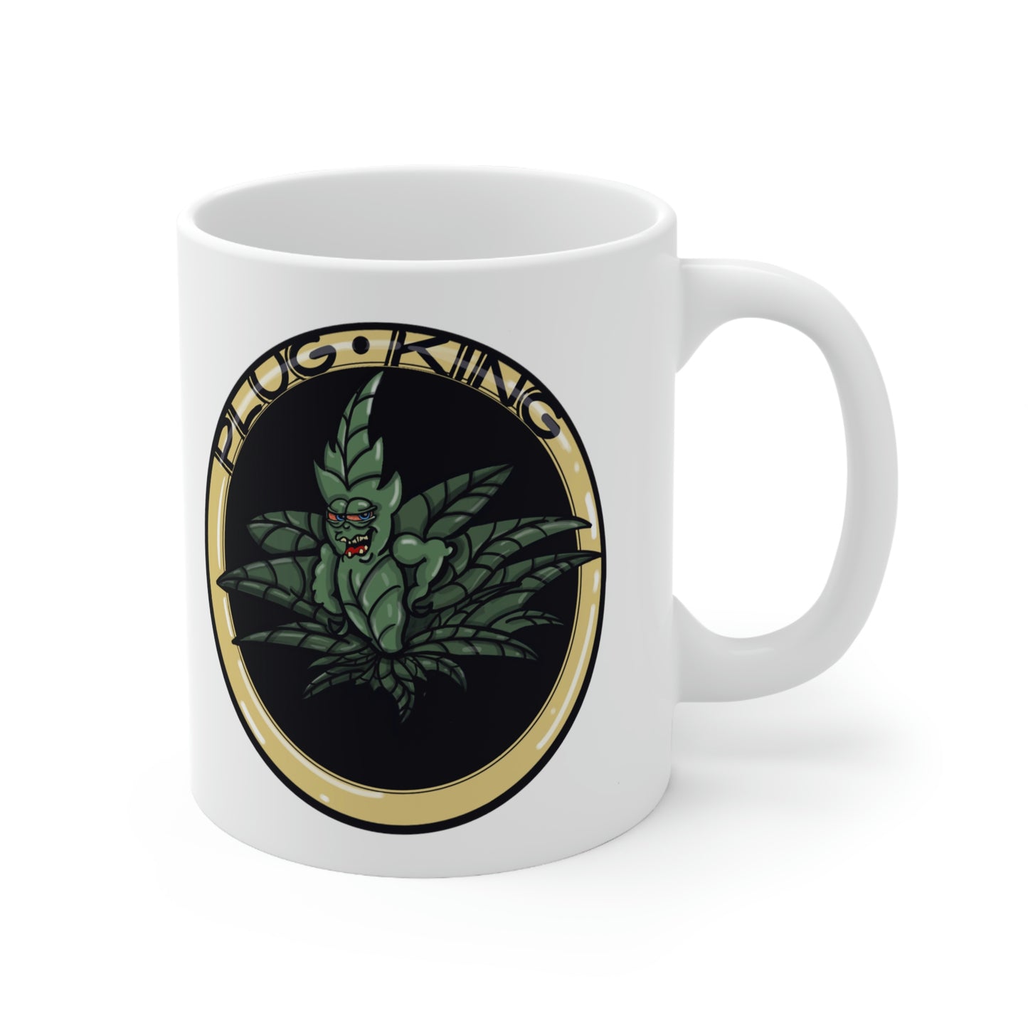 Plug King Ceramic Mug 11oz