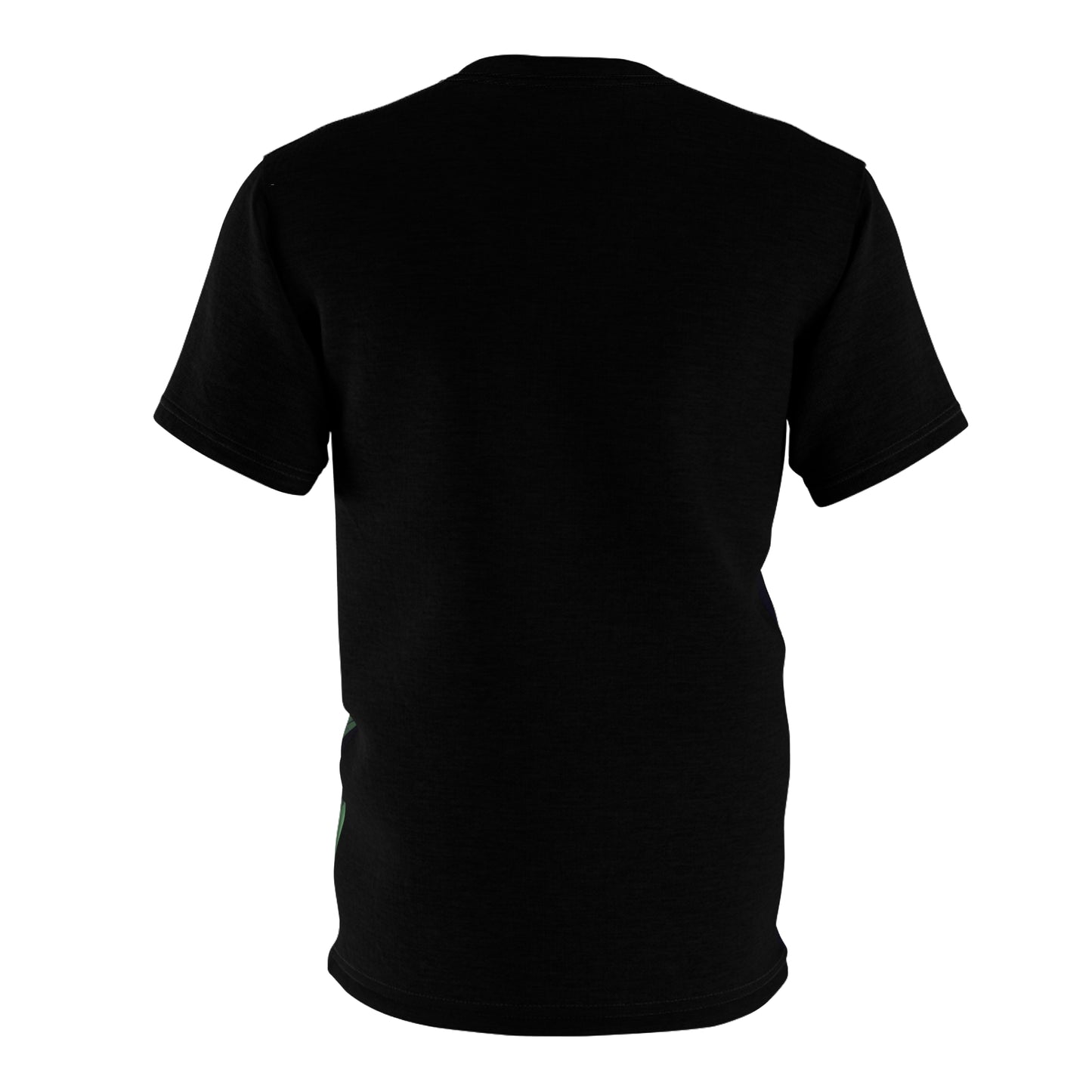 Funny Plug King Unisex Cut & Sew Graphic Black T-Shirt All Over Print (AOP)