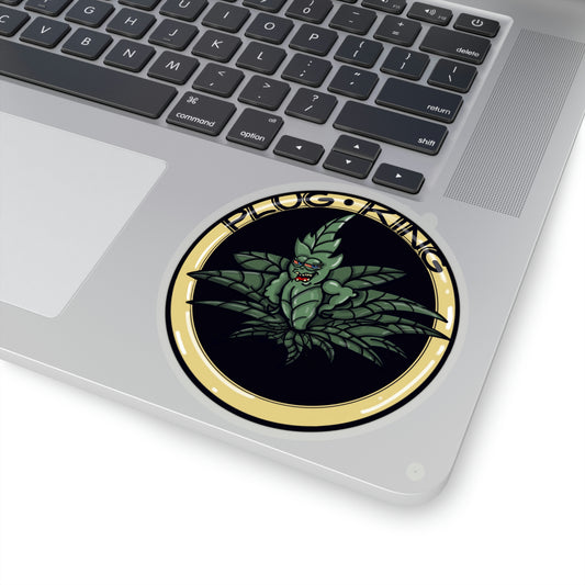 Plug King Kiss-Cut Stickers