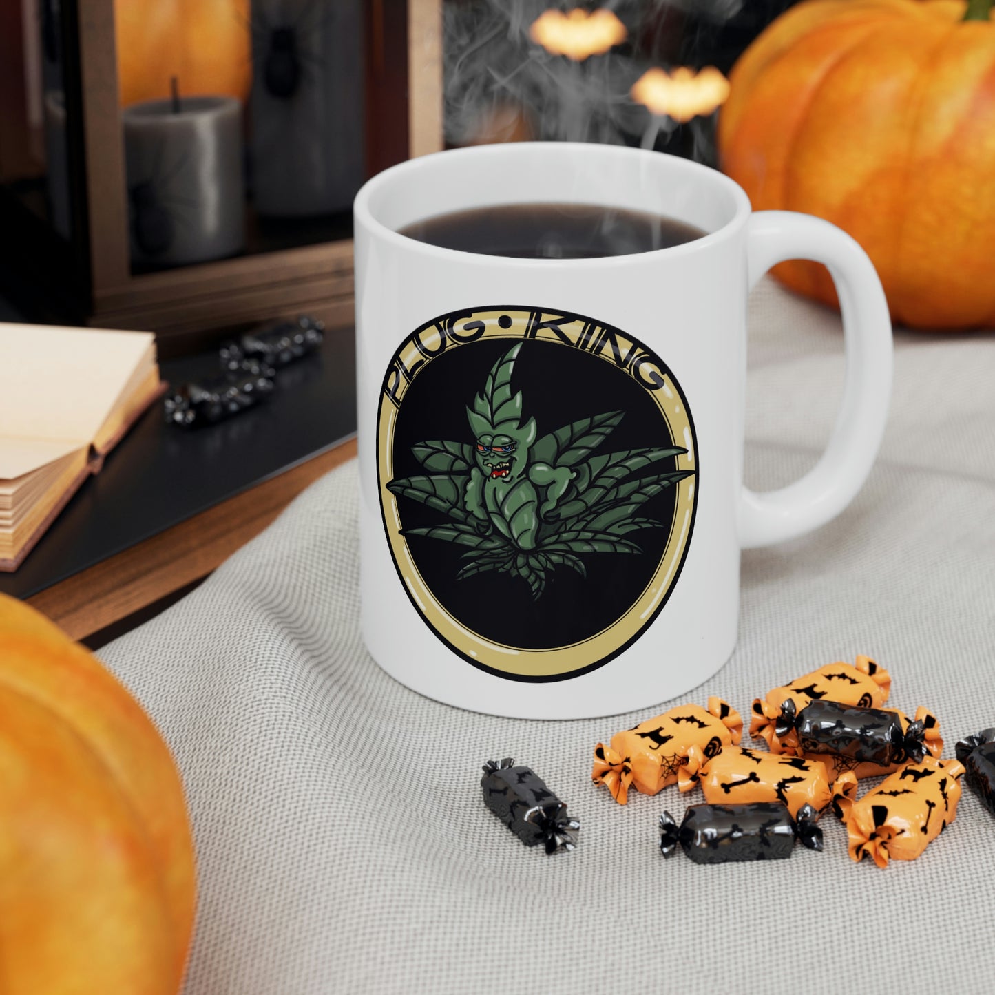 Plug King Ceramic Mug 11oz