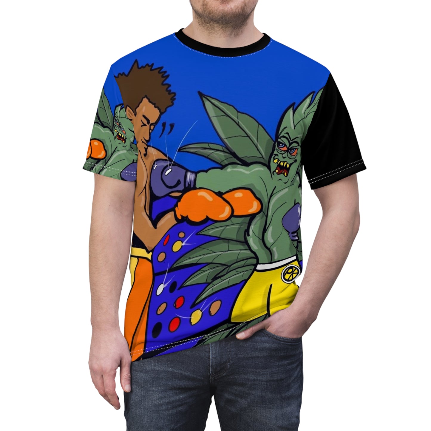 Unisex Cut & Sew Tee All-Over-Print(AOP)