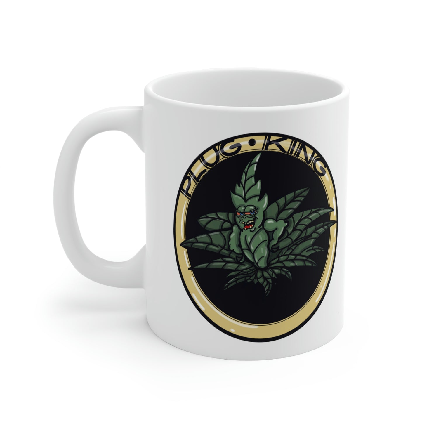 Plug King Ceramic Mug 11oz