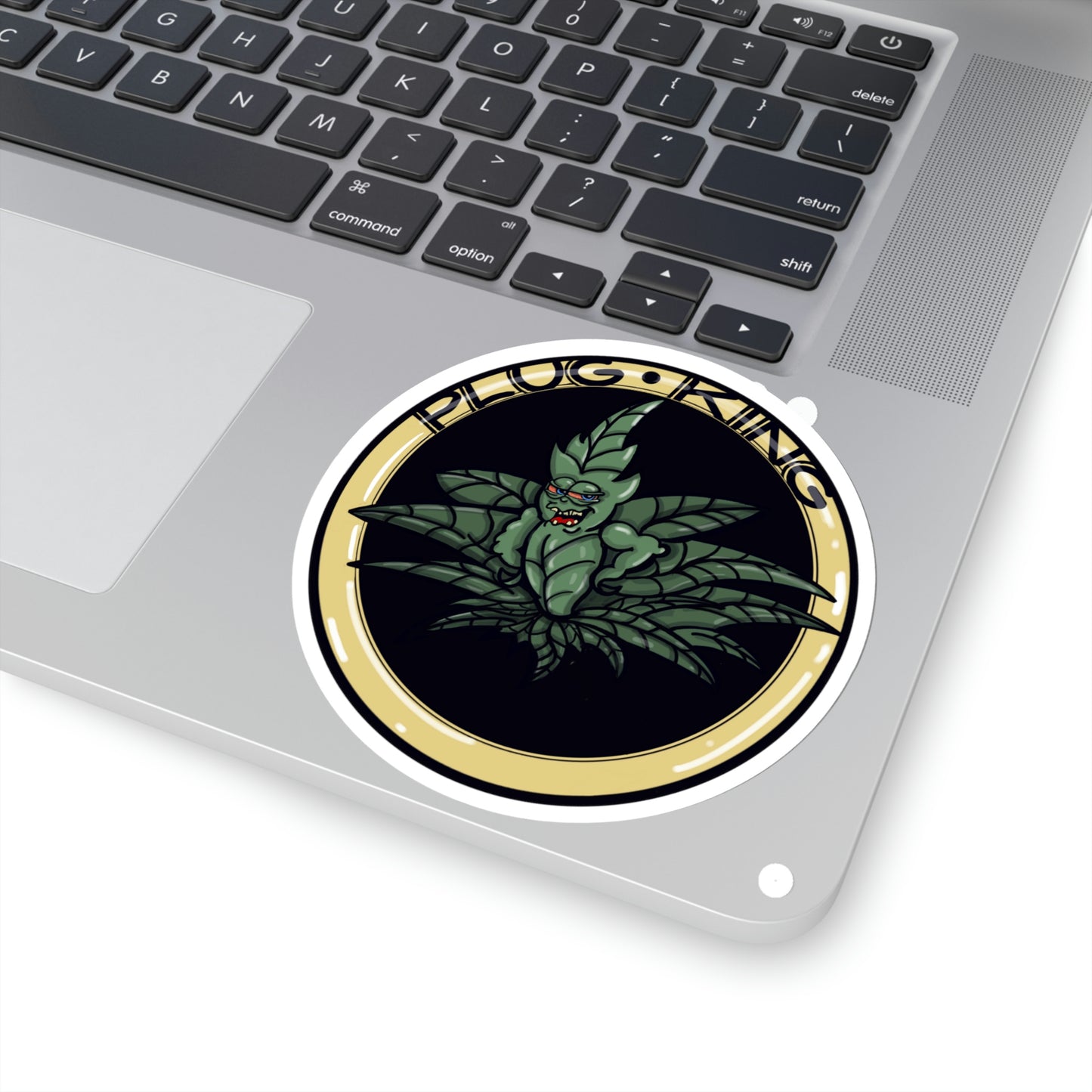 Plug King Kiss-Cut Stickers