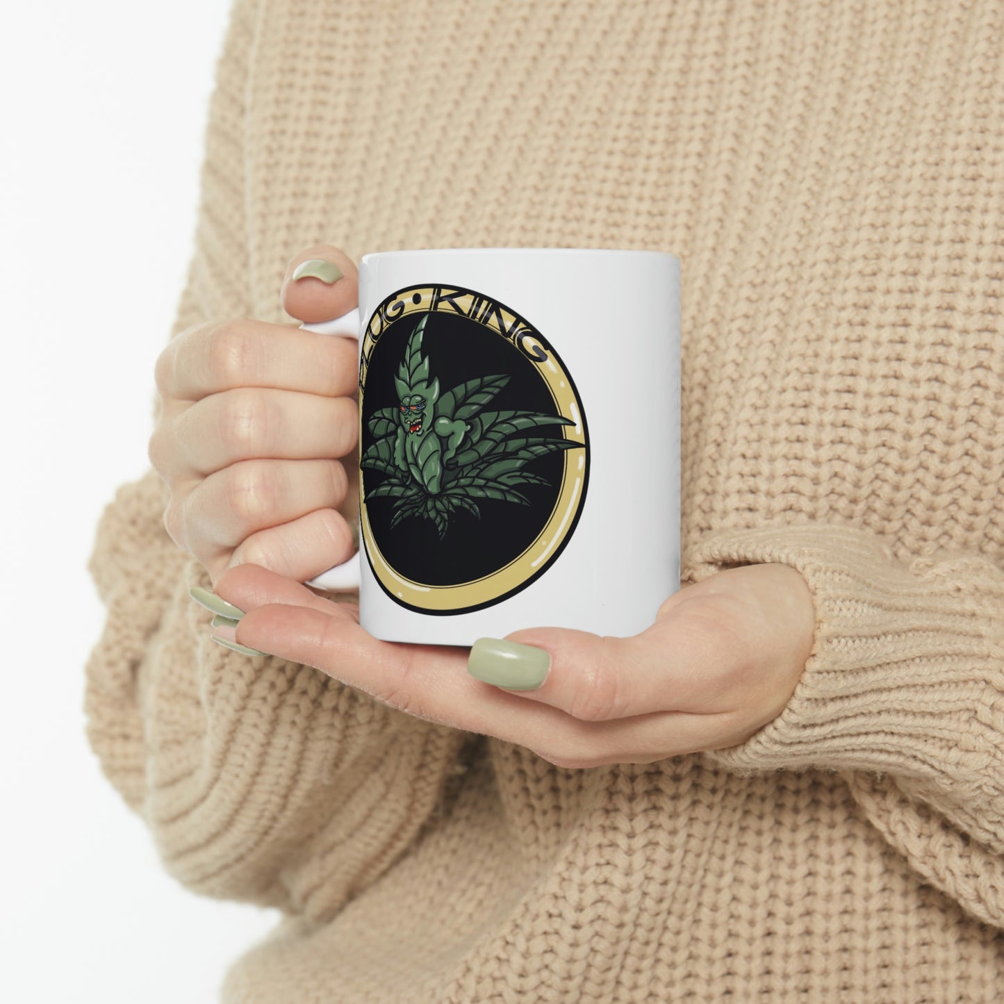 Plug King Ceramic Mug 11oz