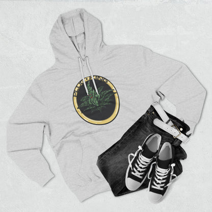 Three-Panel Fleece Hoodie