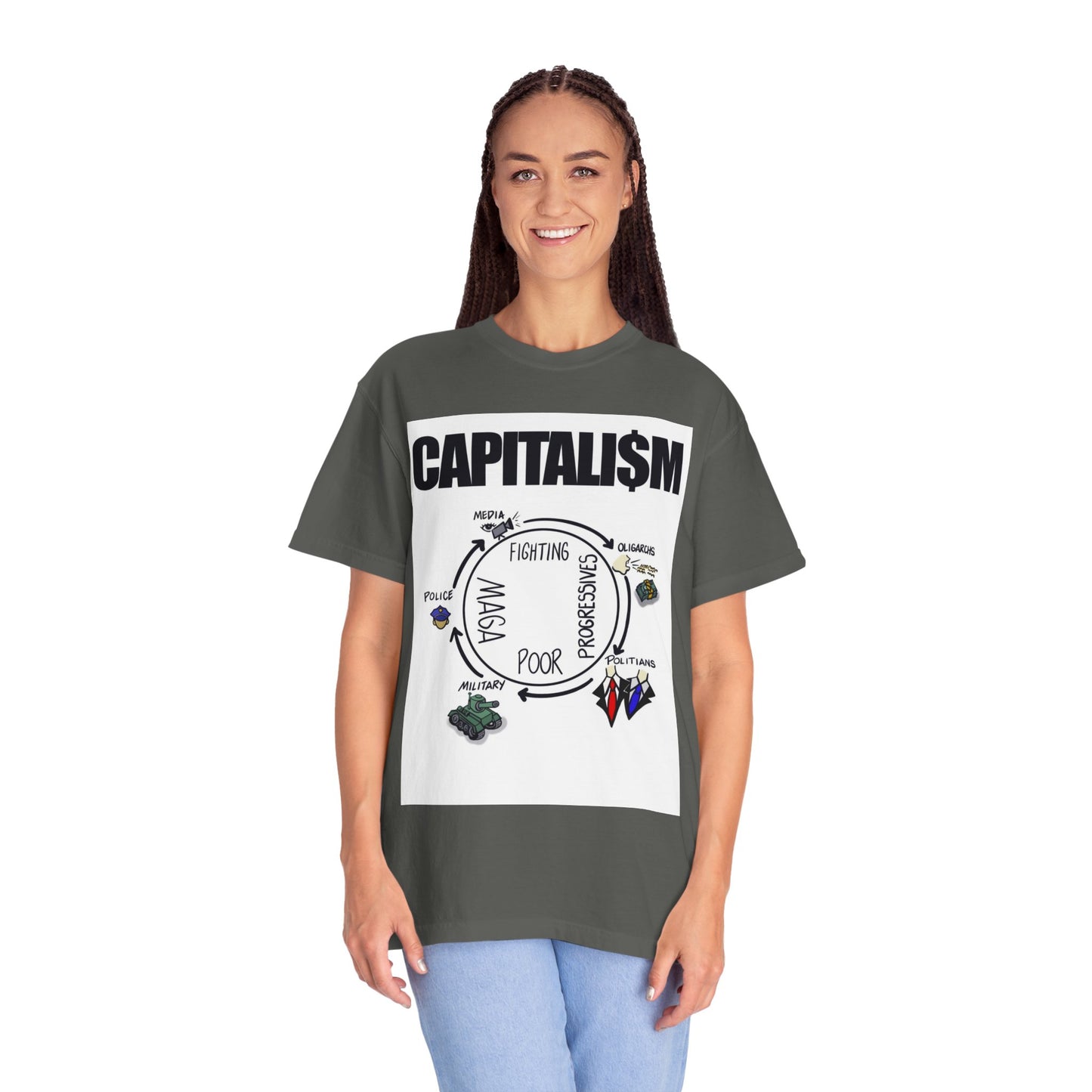 Unisex Garment-Dyed T-shirt