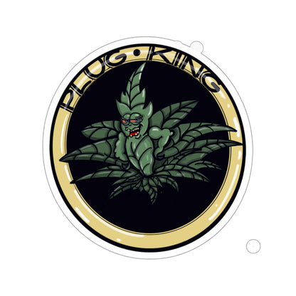Plug King Kiss-Cut Stickers