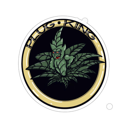 Plug King Kiss-Cut Stickers