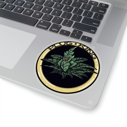 Plug King Kiss-Cut Stickers
