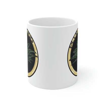 Plug King Ceramic Mug 11oz
