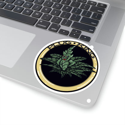 Plug King Kiss-Cut Stickers
