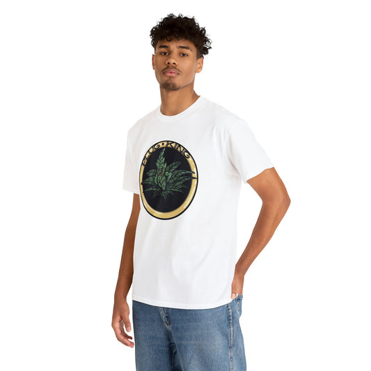 Plug King Funny Unisex Heavy Cotton T-Shirt WHITE
