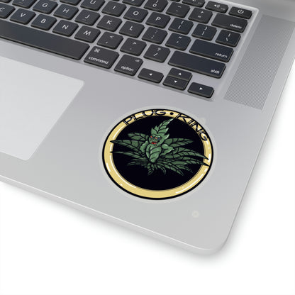 Plug King Kiss-Cut Stickers