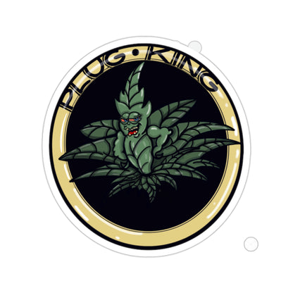 Plug King Kiss-Cut Stickers