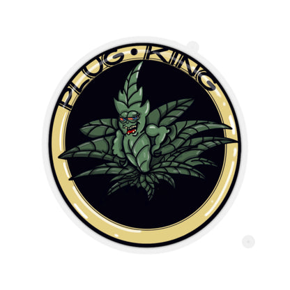 Plug King Kiss-Cut Stickers