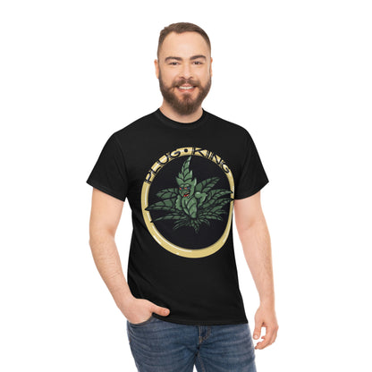 BLACK Plug King Unisex Heavy Cotton T-Shirt