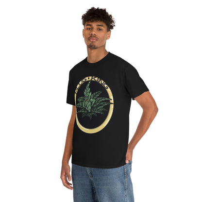 BLACK Plug King Unisex Heavy Cotton T-Shirt